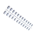 thumbnail image 4 of 24 Pieces Solid Small Round Head Coffin False Nails Neat DIY Artificial Exquisite Personality Acrylic Nail for Manicure Lovers Type1, 4 of 6
