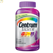 Centrum Silver Women 50+ Multivitamin, 275 Tablets Each | Specially Formulated for Women 50 & Older