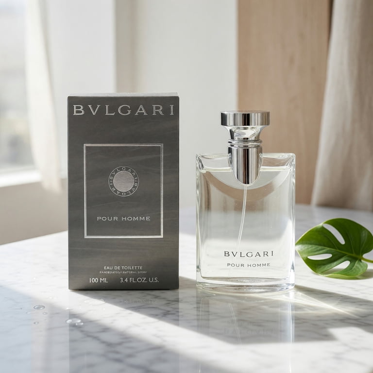 Bvlgari, Eau De Toilette Spray For Men, 3.4 oz, Classic Fragrance