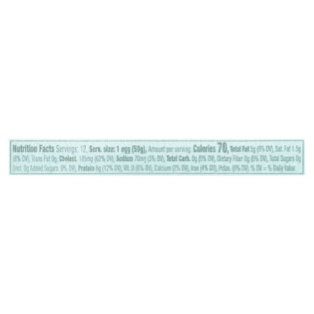 Sunny Meadow Large White Eggs, 12 Count