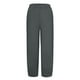 thumbnail image 3 of WILLBEST Pantalones Casuales Cómodos para Mujer: Estilo Harén Holgado de Lino con Cintura Elástica y Bolsillos para Uso Diario. Extra Grande, 3 of 4