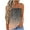 Grey #811, variant on Camisole Tops for Women Women's Tube Crop Top Sleeveless Backless Summer Shoulderless Tank Elegant Hollow Vests Basic Tanks
