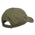 thumbnail image 4 of Halloween Ninja Embroidered Low Profile Washed Cap - Olive OSFM, 4 of 5