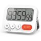 thumbnail image 1 of Digital Timer Egg Timer Digital Kitchen Timer with Clock, Stopwatch, Alarm Clock, Magnet, 3-Level Volume, LCD Display for Learning, Cooking, Sports, 1 of 5