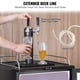 thumbnail image 4 of Kegerator de cerveza VEVOR dispensador de barril de doble grifo con estantes y cilindro de CO₂, 4 of 8