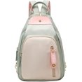 thumbnail image 1 of Backpack for Women Small, Mini Nylon Travel Backpack Purse, Shoulder Bag Cute Lightweight for Ladies, 1 of 28
