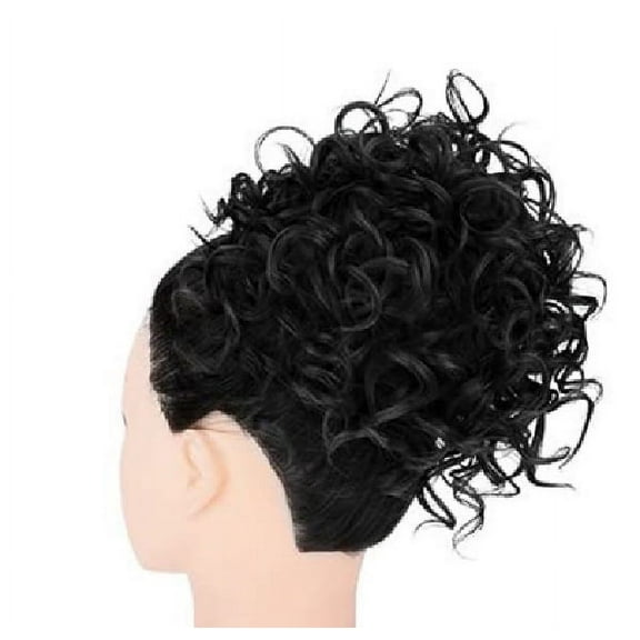Tineasur Hair Bun Extension Chemical Fiber Quick Hairstyle Creation Women School 1Set