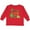 Red, variant on Inktastic My Yaya Loves Me Grandson Dinosaur Boys Long Sleeve Toddler T-Shirt