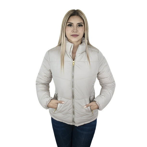 CHAMARRA PARA DAMA CON INTERIOR DE POLAR London Rock 134915