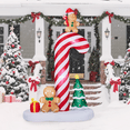 thumbnail image 4 of Zimtown 8.5FT Inflatables Candy Cane Outdoor Christmas Decorations for Holiday Lawn Garden Party, 4 of 10