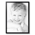thumbnail image 2 of ArtToFrames 16" x 22" Satin Black Tall Picture Frame, 16x22 inch Black Wood Poster Frame (WOM-1852), 2 of 8