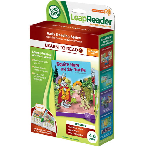LeapFrog Tag Learn to Read Phonics Book Set 4: Advanced Vowels Printed Book