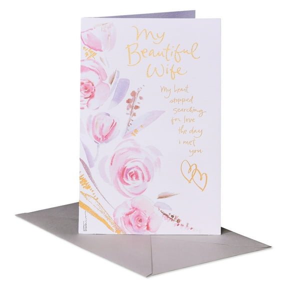 American Greetings Romantic Anniversary Card for Wife (Everlasting Love)
