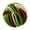 D, variant on Inner Roll Sniffing Ball Pet Dog Intelligence Training Toy Interactive Plush Bubble Rubber Ball for Scent Training 5.9 Inch Diameter Small Size Puzzle Activity Toy