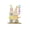 C, variant on B Wooden Easter Egg Bunny Statue Tabletop Ornament For Living Room Office Spring Holiday Home Decor