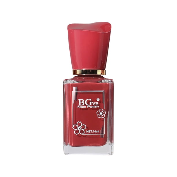 Esmalte de uñas Esmalte de uñas BGVE Microgel sin cocción Esmalte de uñas perfumado de secado rápido Esmalte de uñas graso de larga duración que no se pela Color nude No se pela 14 ml