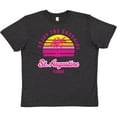 thumbnail image 3 of Inktastic Summer Enjoy the Sunshine St. Augustine Florida in Pink Youth T-Shirt, 3 of 5