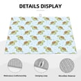 thumbnail image 3 of Fotbe Cartoon Sea Turtle Alfombrilla de Secado para Cocina con Estampado, 18x24 Pulgadas, 3 of 7