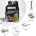 thumbnail image 3 of Hotel Transylvania Backpacks Basic Shoulder BackpackBookbag Satchel Backpack Rucksack, 3 of 3