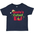 thumbnail image 3 of Inktastic Christmas Santa's Cutest Elf Boys or Girls Toddler T-Shirt, 3 of 5