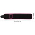 thumbnail image 2 of Unique Bargains Spandex Waist Sweat Band Waist Trimmer Belt Tummy Tuck Belts Strengthen Tummy During Exercising Rose Red, 2 of 6