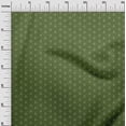 thumbnail image 3 of oneOone Silk Tabby Forest Green Fabric Avocado Craft Projects Decor Fabric Printed By The Yard 42 Inch Wide, 3 of 5