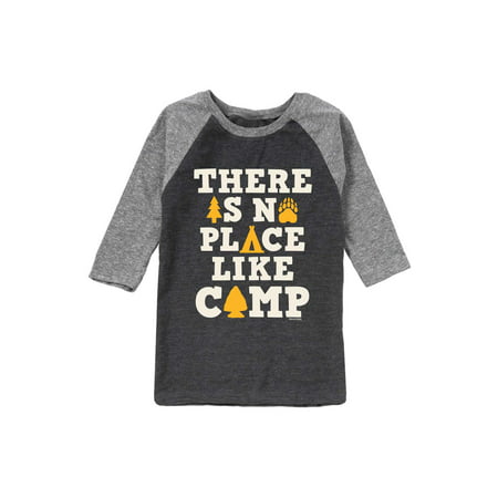 Boy Scouts of America No Place Like Camp Left Chest Back - Youth