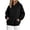 Black, variant on Hurxie Womens Oversized Hoodies Fleece Sweatshirts Long Sleeve Sweaters Pullover Fall Clothes with Pocket White,M