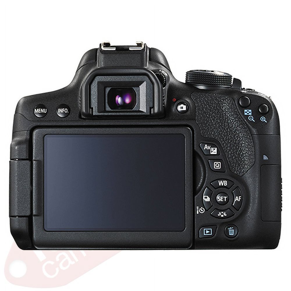 Canon 750D / T6i SLR Camera with 18-55mm STM+ 16GB 3 Lens Ultimate Accessory Kit - image 5 of 8