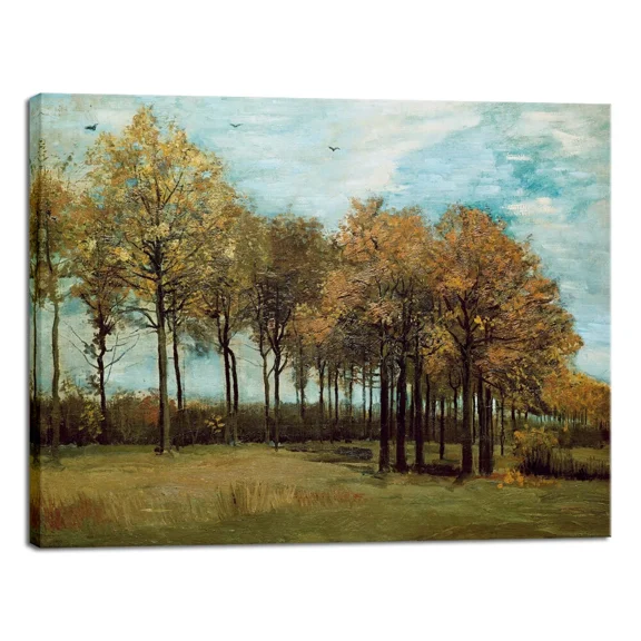 Autumn Landscape 1885 Canvas Prints Of Vincent Van Gogh Wall Art