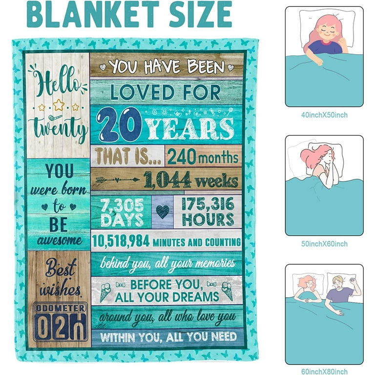 20th Birthday Decorations for Her 20th Birthday Gifts for Her Him