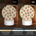 thumbnail image 3 of Salouo Frog Hold Strawberry for Round Acrylic Night Light - Acrylic Sheets with LED Light Lamp Base - Decorative Night Lamp for Restaurant Bar Cafe Shop Room Decoration, 3 of 9