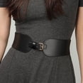 thumbnail image 3 of Flexible PU Leather Support Belt Adjustable Waistband For Physical Activity Stage Performances, 3 of 10
