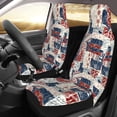thumbnail image 2 of Pofeuu Marine Sailing Print Automotive Car Seat Covers Flat Cloth Full Set Seat Covers,Car Seat Covers front seats for Cars Trucks and SUVs(Two packs), 2 of 7