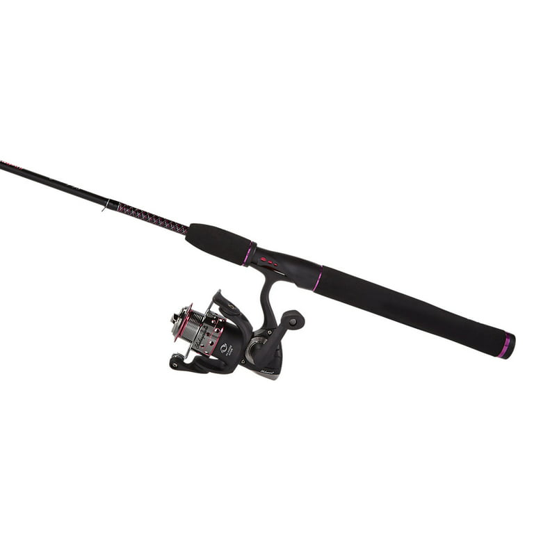 Ugly Stik 6' GX2 Ladies' Spinning Fishing Rod and Reel Spinning Combo 