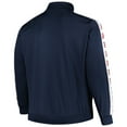 thumbnail image 3 of Men's Navy Boston Red Sox Big & Tall Tricot Track Full-Zip Jacket, 3 of 3