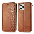 thumbnail image 2 of Dteck Case for Apple iPhone 13 Pro Max 6.7-inch,Luxury Leather Card Holder Wallet Hybrid Rubber Flip Magnetic Case Kickstand Protective Phone Cover,Brown, 2 of 7