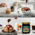 thumbnail image 3 of Organic Yacon Syrup - Natural Sweetener Syrup for Pancakes and Waffles & Coffee with Low Calorie - Keto Sugar Substitute for Honey, Agave, Maple, Molasses & Monk Fruit 8.8oz (250g), 3 of 6