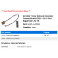 thumbnail image 2 of Variable Timing Solenoid Connector - Compatible with 2005 - 2014 Ford Expedition 5.4L V8 2006 2007 2008 2009 2010 2011 2012 2013, 2 of 2