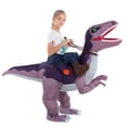 thumbnail image 1 of Disfraz inflable de dinosaurio HSCTEK para niños y niñas, 1 of 4