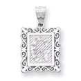 thumbnail image 1 of Collier Pendentif Breloque Monogramme Initiale Lettre g en Argent Sterling 925, 1 of 6