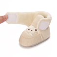 thumbnail image 5 of Winter Plush Cartoon Bear Baby Shoes Soft Sole Warm and Comfortable Cotton Boots 0-18M, 5 of 9