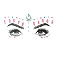 thumbnail image 3 of Pegatinas Face Gems con purpurina SHINEYES, diseño de sirena, 8 unidades, para festivales, 3 of 7