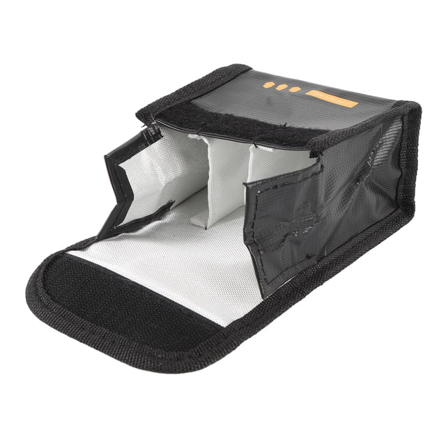 Lipo Battery Safe Bag, Explosion Proof Fireproof Safety Charging Storage Bag for Drone Accessories, Battery Storage Protective Case Lipo Battery Guard