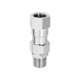 thumbnail image 1 of Adaptador de hidrolavadora, junta de tubería, piezas de repuesto, conexión rápida, tubería de jardín 95 mm a 95 mm, 1 of 9