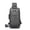Gray with gold, variant on Travel Sling Bag Waterproof Crossbody Bag with Combination Lock Anti-Theft PU Leather Chest Bag with USB Charging Hole Shoulder Backpack Motorcycle Bags