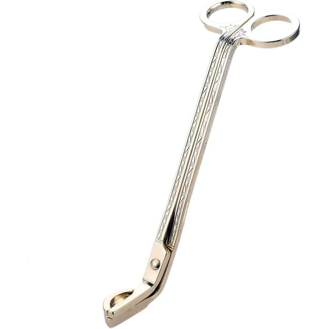 MUXSAM Candle Wick Trimmer Stainless Steel Scissor Cutter Snuffers Candle Cover Tool Gold