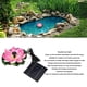 thumbnail image 3 of Bomba De Agua Solar De Flor De Loto, Fuente De Baño De Pájaros Solar De Alta Elevación De 1,4 W De Silicio Monocristalino Para Jardín Para Patio, 3 of 7