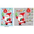 thumbnail image 3 of Calcomanía de pared navideña, Papá Noel, muñeco de nieve, árbol de Navidad, alce, calcomanías estáticas para ventanas, calcomanías de pared de Año Nuevo, calcomanías de vidrio, suministros para fiesta, 3 of 5