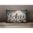 thumbnail image 3 of Carolines Treasures DAC2287PW1216 16 x 12 in. Unisex Zombies Spooky Halloween Fabric Decorative Pillow, 3 of 4